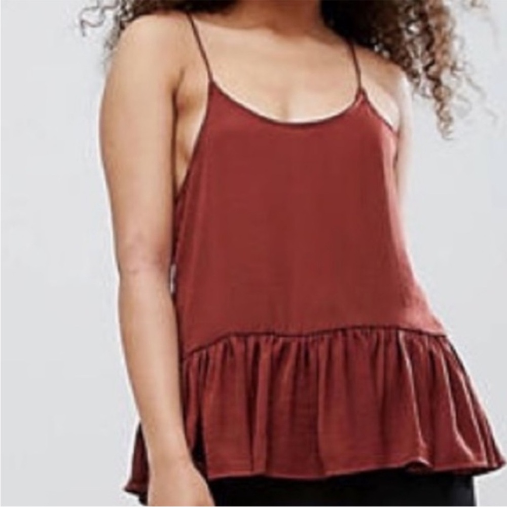 Chic Rust Camisole Top